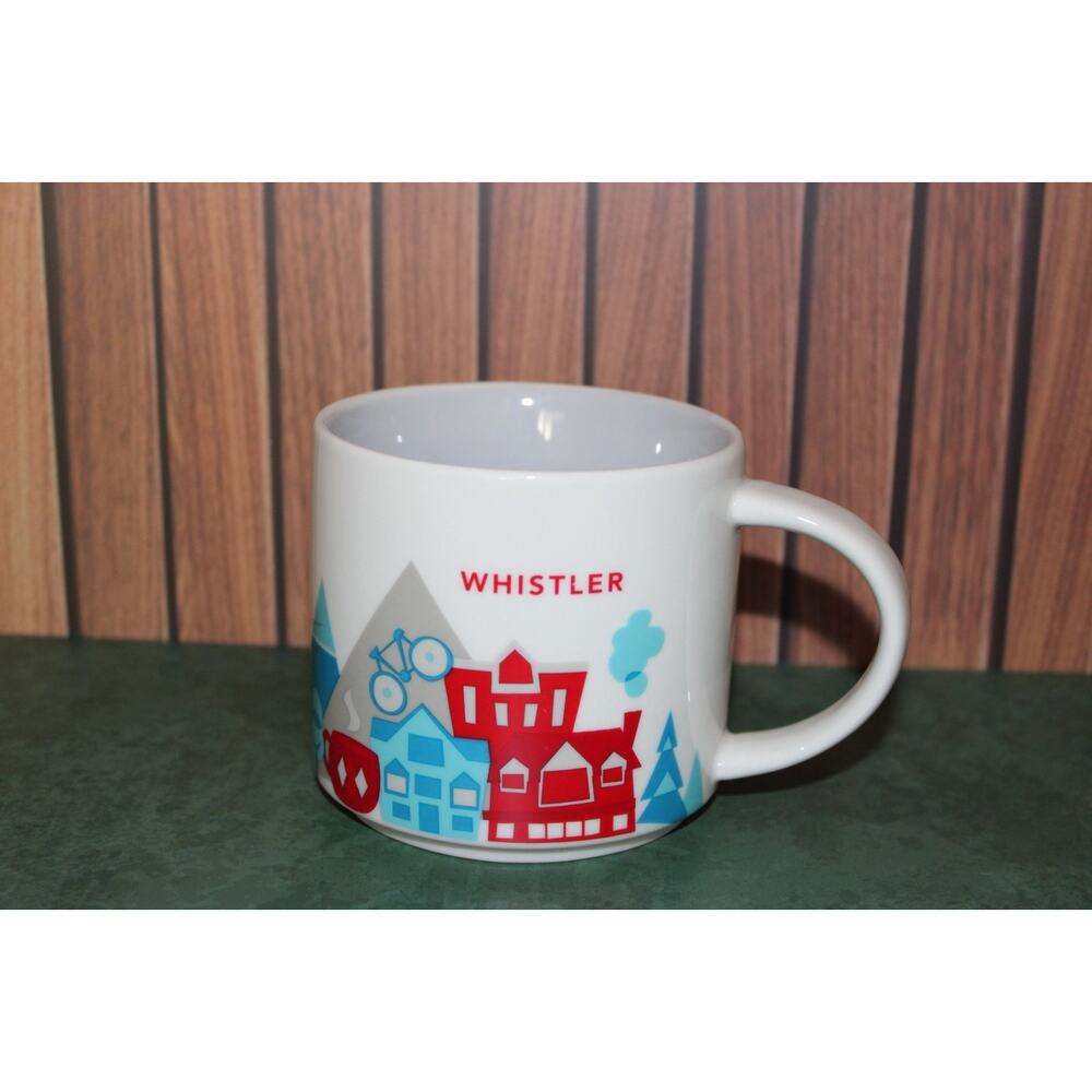 Starbucks Whistler Canada Mug 14oz You Are Here Series YAH EUC